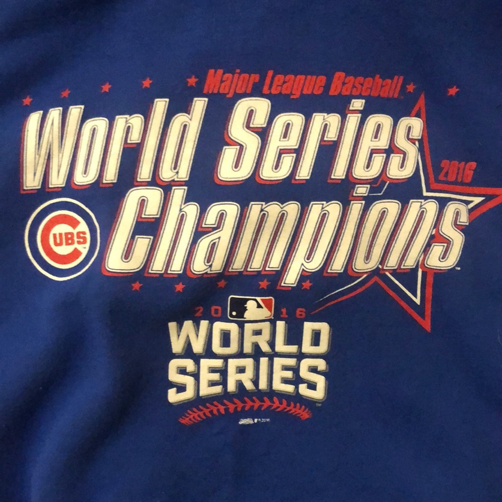 Chicago Cubs 2016 World Series Champs Hoodie